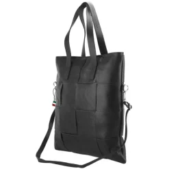 Florence Henkeltasche Tote Bag echtes Leder schwarz OTF116S