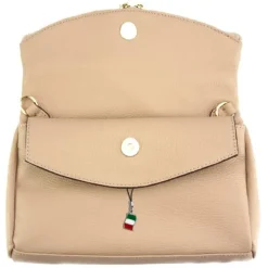 Florence 2in1 Damen Clutch echtes Leder Tasche rosa OTF803A