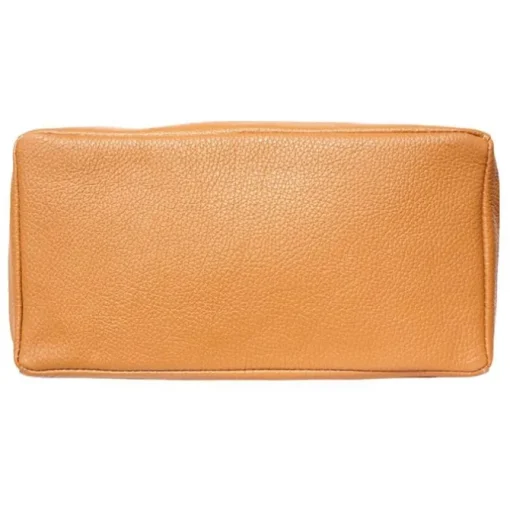 Florence ital. Shopper Echtleder Damen Business cognac OTF112N