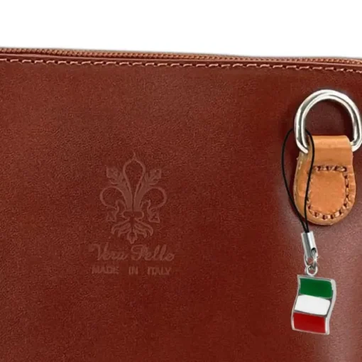 Florence Mini Damen Handtasche echtes Leder braun OTF109N