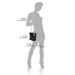 Florence Mini Damen Handtasche echtes Leder cognac braun OTF109O