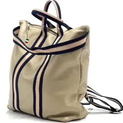 Florence Rucksack Damen Daypack Echtleder taube OTF609C