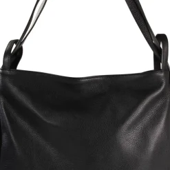 Florence Rucksack Damen Daypack Echtleder schwarz OTM108S