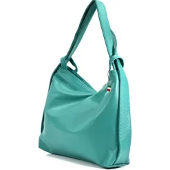 Florence Rucksack Damen Daypack Echtleder türkis OTF611T