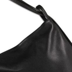 Florence Rucksack Damen Daypack Echtleder schwarz OTM108S