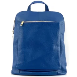 Florence Rucksack Damen Echtleder Cityrucksack blau OTF610B