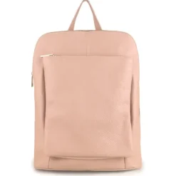 Florence Rucksack Damen Echtleder Cityrucksack rosa OTF610A