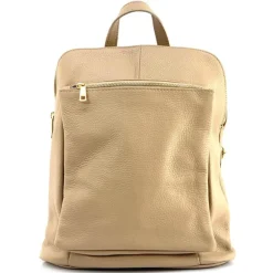 Florence Rucksack Damen Echtleder Cityrucksack taupe OTF610I