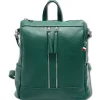 Florence Rucksack Damen Echtleder Cityrucksack türkis ORF100T