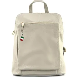 Florence Rucksack Damen Echtleder Cityrucksack beige OTF610C