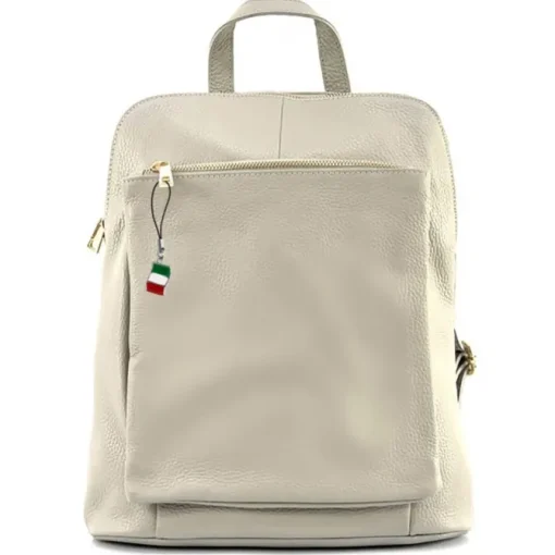 Florence Rucksack Damen Echtleder Cityrucksack beige OTF610C