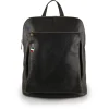 Florence Rucksack Damen Echtleder Cityrucksack schwarz OTF610S