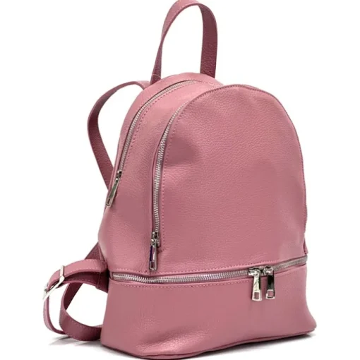 Florence Rucksack Damen Echtleder Cityrucksack rosa OTF612A