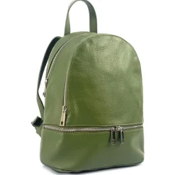 Florence Rucksack Damen Echtleder Cityrucksack grün OTF612G