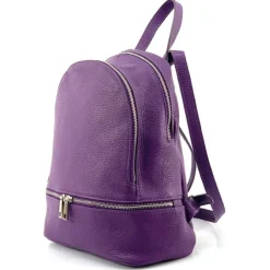 Florence Rucksack Damen Echtleder Cityrucksack lila OTF612V