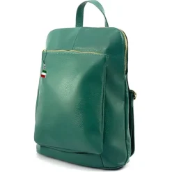 Florence Rucksack Damen Echtleder Cityrucksack grün OTF610G