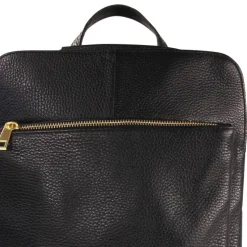 Florence Rucksack Damen Echtleder Cityrucksack schwarz ORM103S