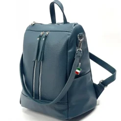 Florence Rucksack Damen Echtleder Cityrucksack türkis ORF100T