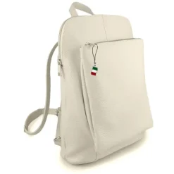 Florence Rucksack Damen Echtleder Cityrucksack beige OTF610C