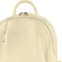 Florence Rucksack Damen Echtleder Cityrucksack beige ORM101I