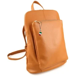 Florence Rucksack Damen Echtleder Cityrucksack tan OTF610N