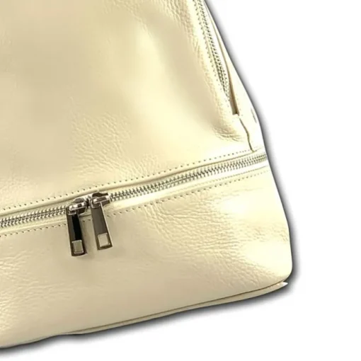 Florence Rucksack Damen Echtleder Cityrucksack beige OTF612I