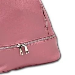 Florence Rucksack Damen Echtleder Cityrucksack rosa OTF612A