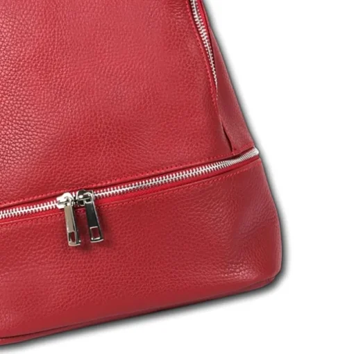 Florence Rucksack Damen Echtleder Cityrucksack rot OTF612R
