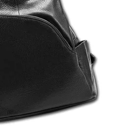 Florence Rucksack Damen Echtleder Cityrucksack schwarz OTF613S