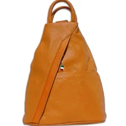 Florence Rucksack Echtleder braun Damen Rucksacktasche OTF604C
