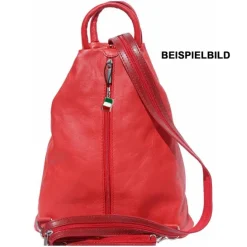 Florence Rucksack Echtleder braun Damen Rucksacktasche OTF604C