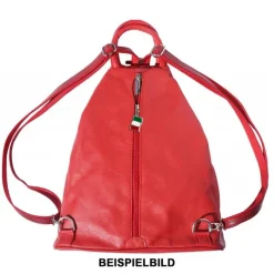 Florence Rucksack Echtleder braun Damen Rucksacktasche OTF604C