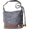 Florence ,Rucksack wandelbar Damen Handtasche Leder grau OTF104K