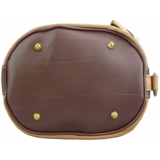 Florence ,Rucksack wandelbar Damen Echt-Leder braun taupe OTF104C