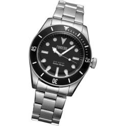 Fonderia Herren-Armbanduhr P-7A002UNN Quarz Edelstahl-Armband silber UAP7A002UNN