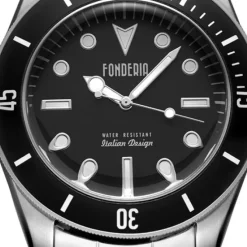 Fonderia Herren-Armbanduhr P-7A002UNN Quarz Edelstahl-Armband silber UAP7A002UNN