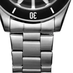 Fonderia Herren-Armbanduhr P-7A002UNN Quarz Edelstahl-Armband silber UAP7A002UNN