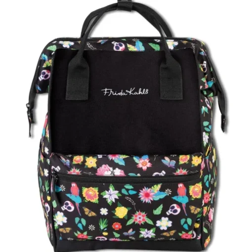 Frida Kahlo Damen Cityrucksack Polyester Rucksack schwarz ORI800S