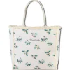 Frida Kahlo Damen Henkeltasche Canvas Tasche natur, dunkelgrün OTI800I