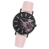 Girl Only GO Damenuhr Analog Quarzuhr mit Lederarmband rosa UGO699009