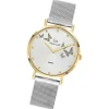 Girl Only GO Damenuhr Analog Quarzuhr mit Edelstahlarmband silber UGO695362