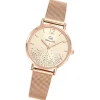 Girl Only GO Damenuhr Analog Quarzuhr mit Edelstahlarmband rosegold UGO695434