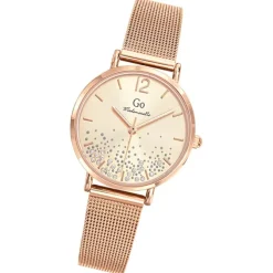 Girl Only GO Damenuhr Analog Quarzuhr mit Edelstahlarmband rosegold UGO695434