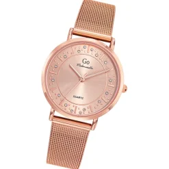 Girl Only GO Damenuhr Analog Quarzuhr mit Edelstahlarmband rosegold UGO695600
