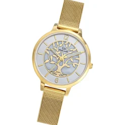 Girl Only GO Damenuhr Analog Quarzuhr mit Edelstahlarmband gold UGO695491