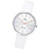 Girl Only GO Damenuhr Analog Quarzuhr mit Lederarmband weiß UGO699313