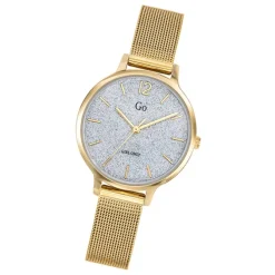 Girl Only GO Damenuhr Analog Quarzuhr mit Edelstahlarmband gold UGO695234