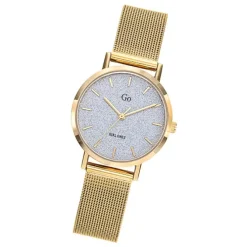Girl Only GO Damenuhr Analog Quarzuhr mit Edelstahlarmband gold UGO695940