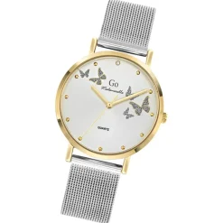Girl Only GO Damenuhr Analog Quarzuhr mit Edelstahlarmband silber UGO695362