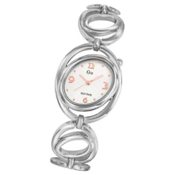 Girl Only GO Damenuhr Analog Quarzuhr mit Edelstahlarmband silber UGO694818